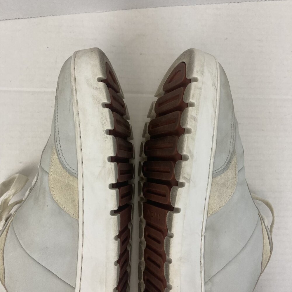 Vionic Elsa Shoes Womens Size 9 Light Gray Leather Comfort Sneakers Casual Low - Picture 14 of 16